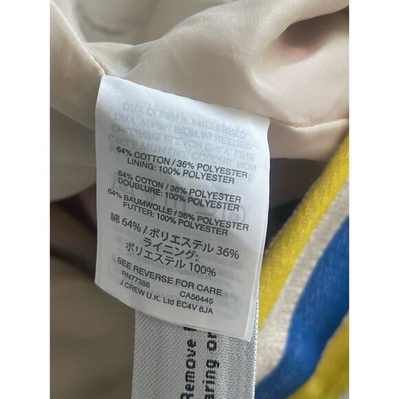 J. Crew‎ Striped Skirt - Picture 6 of 7